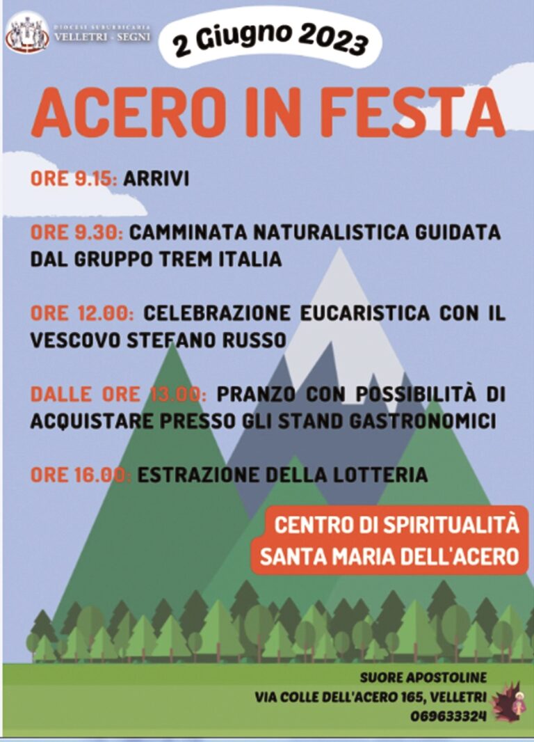 2 giugno – Acero in festa