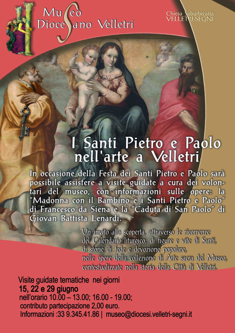 Museo diocesano | 29 giugno: visite guidate tematiche
