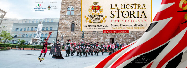 5 – 19 aprile, Museo diocesano: Mostra “La nostra storia – Quindici anni di Sbandieratori e Musici di Velletri”