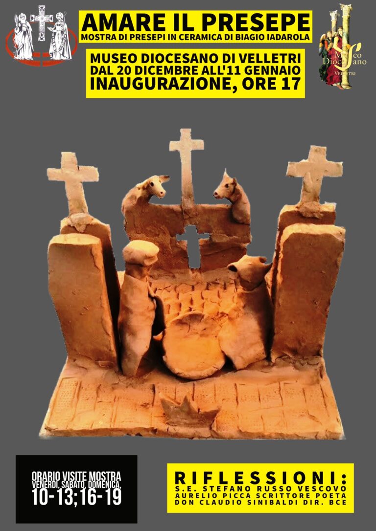 Museo diocesano | 20 dicembre 2025 – 11 gennaio 2026 | Amare il Presepe: mostra di presepi in ceramica